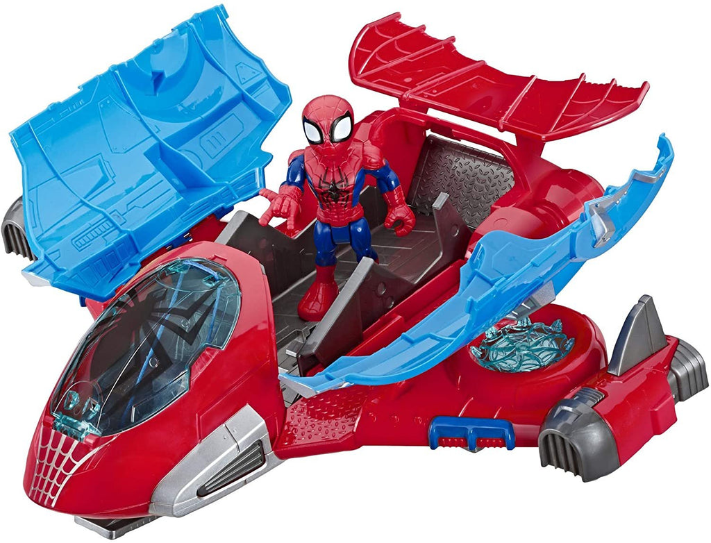 Playskool Heroes Marvel Super Hero Adventures Spider-Man Jetquarters