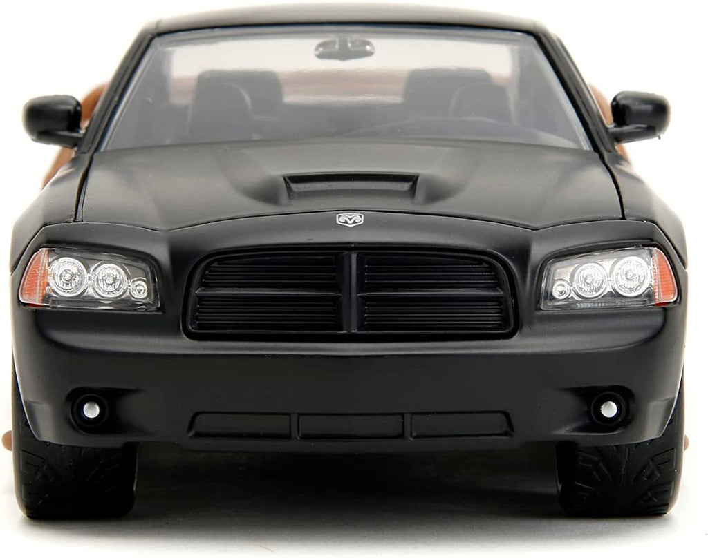 Jada Fast & Furious 1:24 2006 Dodge Charger Heist Car Die-cast Car, Toys for Kids and Adults