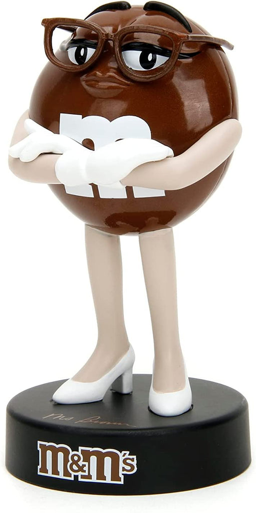 M&M's 4" Orange Die-Cast Collectible Figure, Toys for Kids and Adults