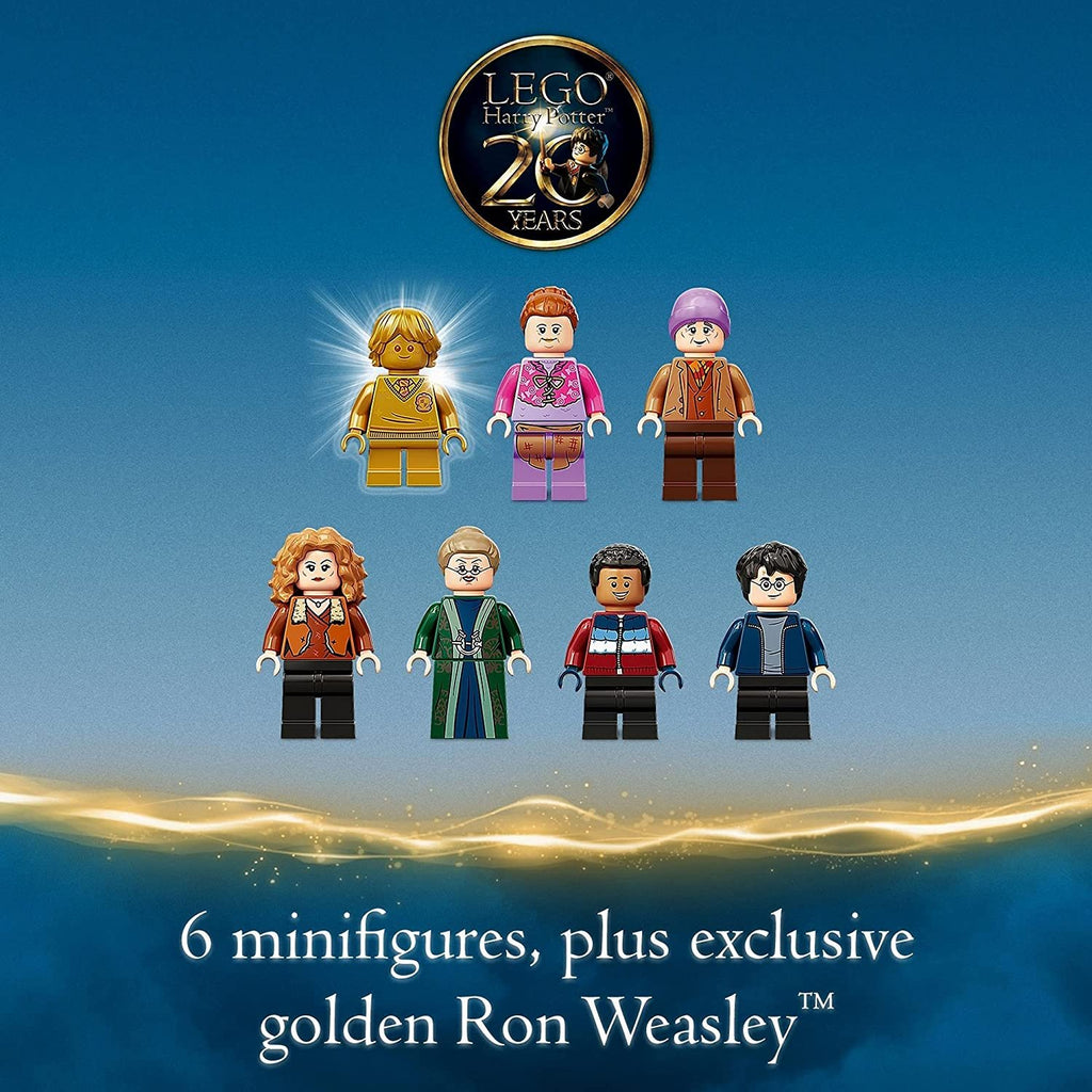 LEGO 76388 Harry Potter Hogsmeade Village Visit 20th Anniversary Set with Collectible Golden Minifigure