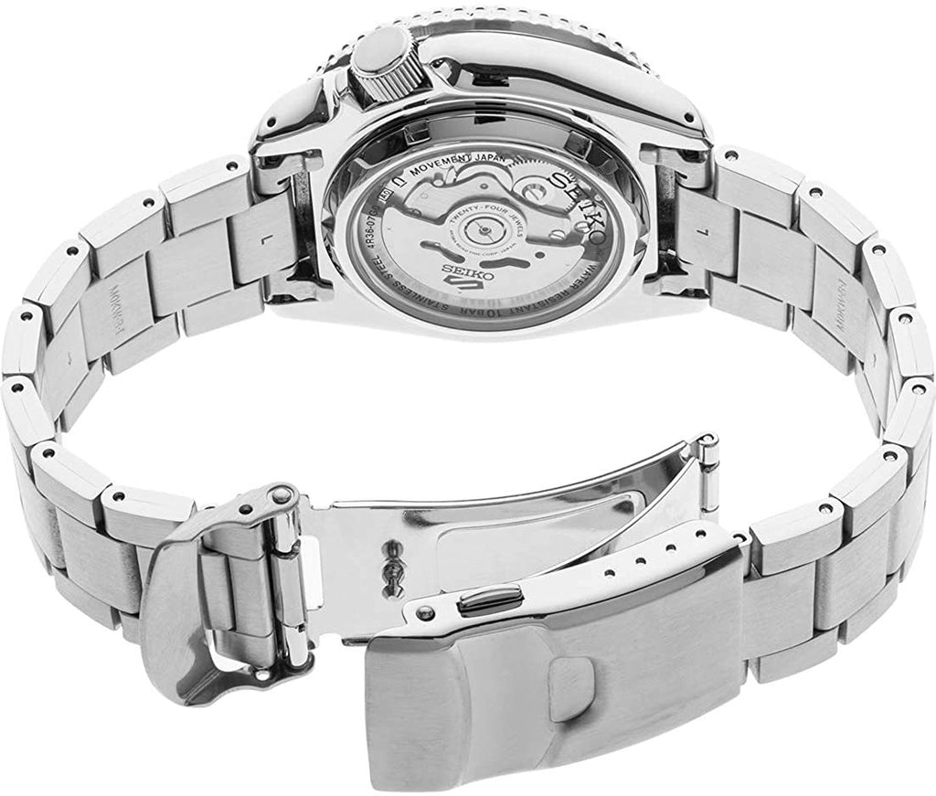 Seiko SRPD51 Seiko 5 Sports Men's Watch Silver-Tone 42.5mm Stainless Steel