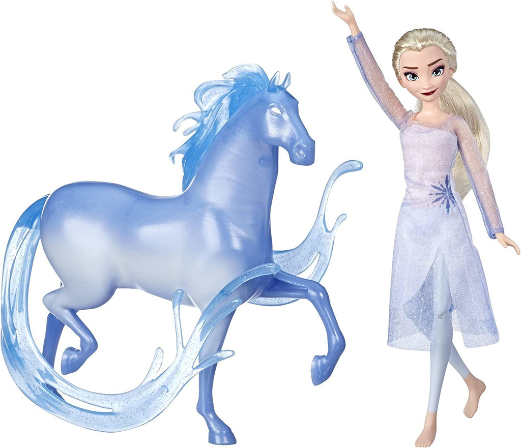 Disney's Frozen 2 Elsa Doll and Nokk Figure, Toy for Kids 3 and Up
