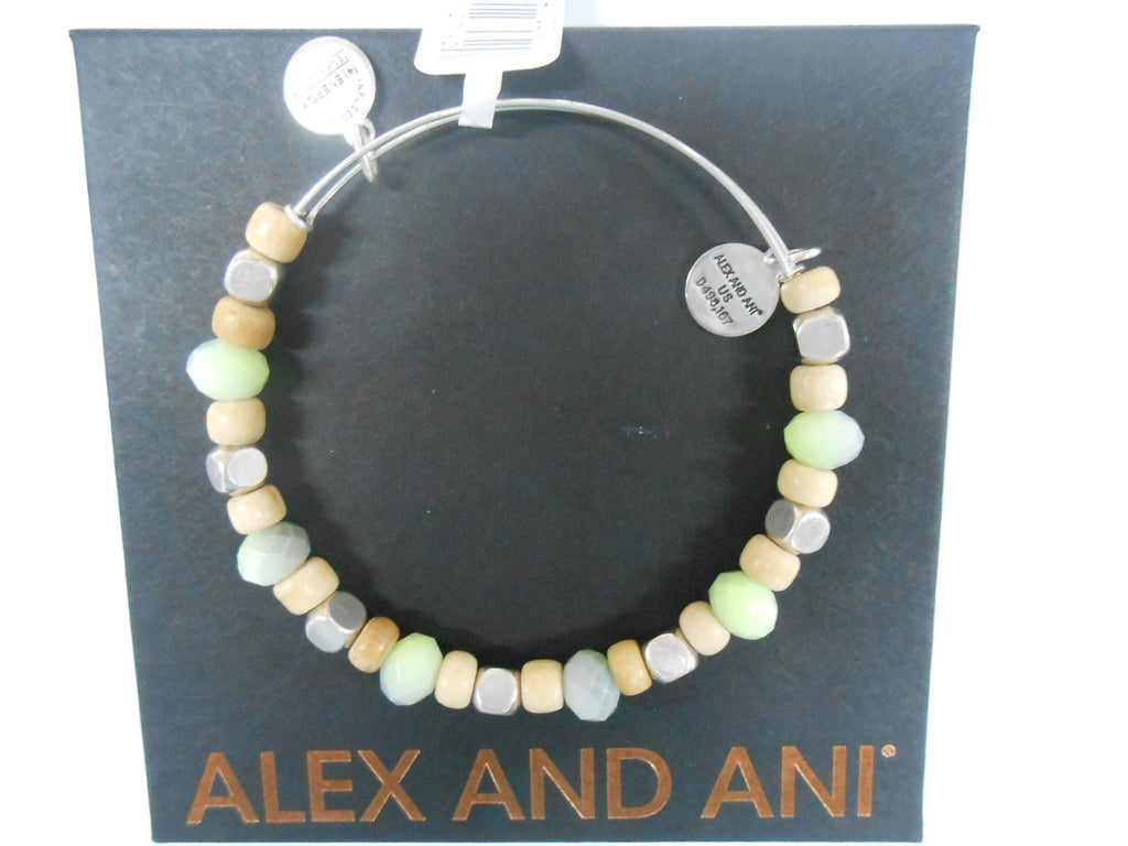 Alex And Ani Sorbet Wildberry Expandable Bangle Bracelet Rafaelian Silver