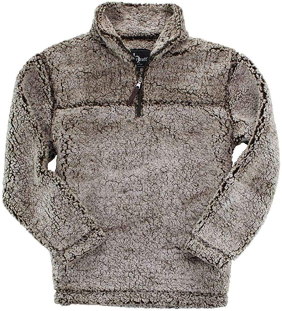 boxercraft Unisex Sherpa Quarter-Zip Pullover (Q10)