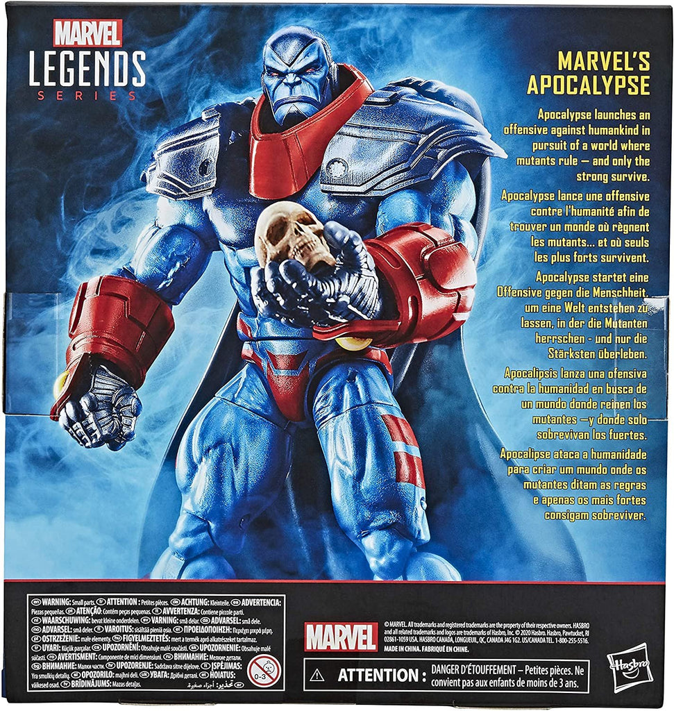 Hasbro Marvel Legends Series 6-inch Collectible Action Figure Marvel’s Apocalypse Toy, Premium Design and 3 Accessories