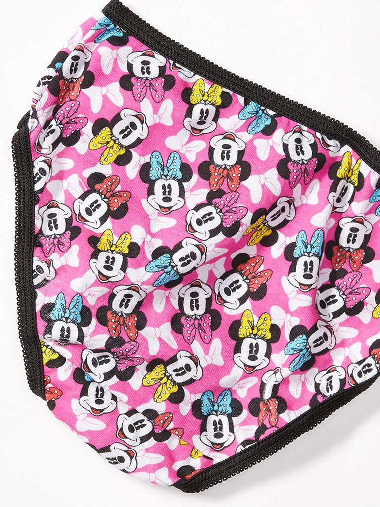 Disney Girls' Minnie Mouse Underwear Multipacks, Dots 10pk, 8