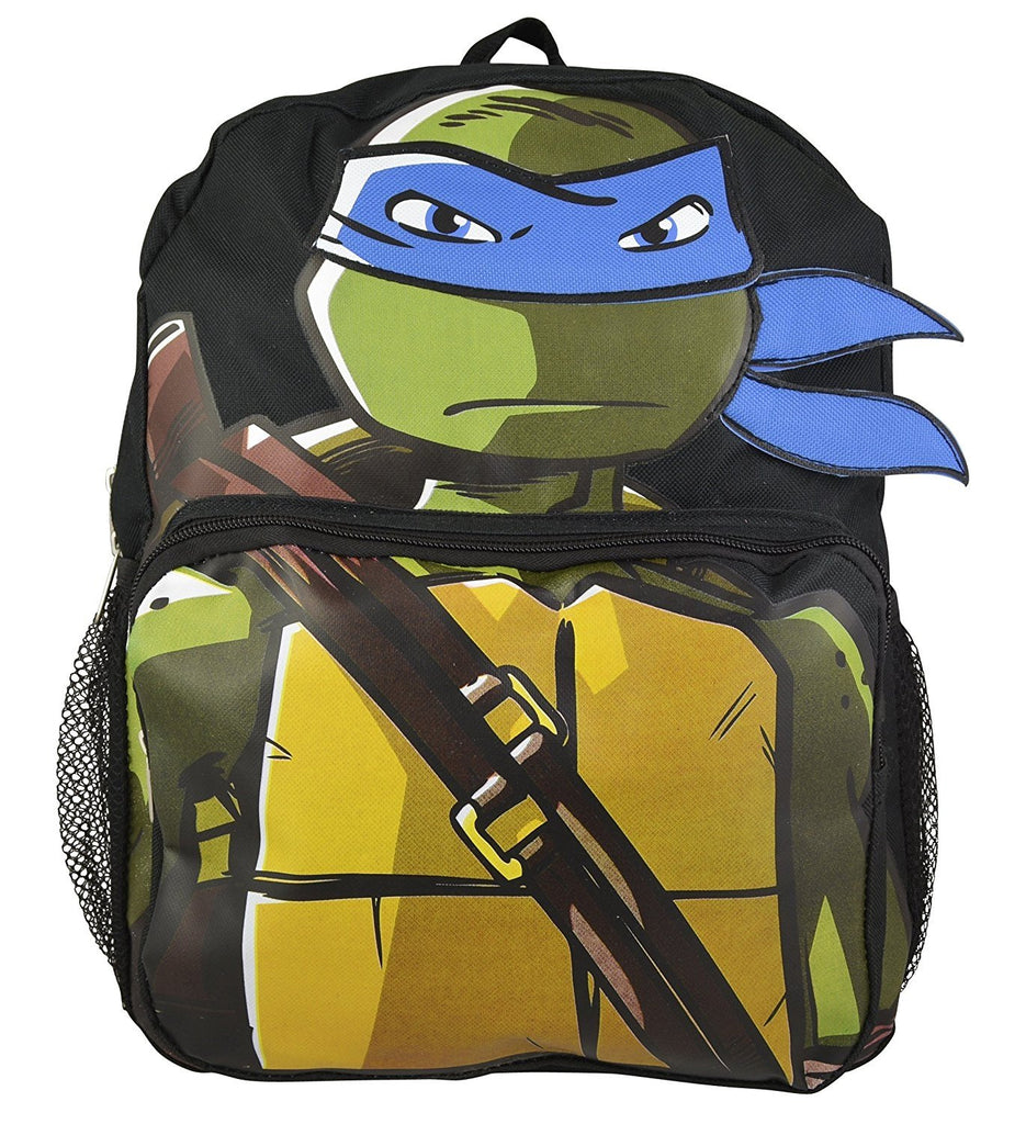 Teenage Mutant Ninja Turtles TMNT Leonardo 14" School Backpack Travel Bag