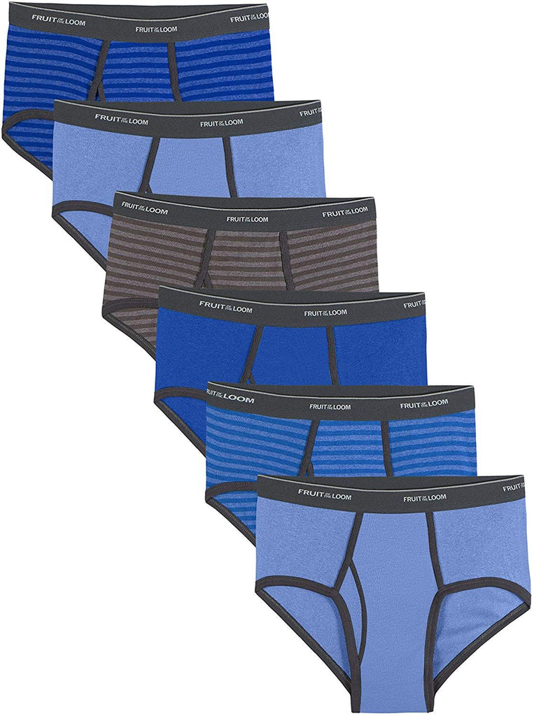 Fruit of the Loom Men's Fashion Brief Assorted (Pack of 6)