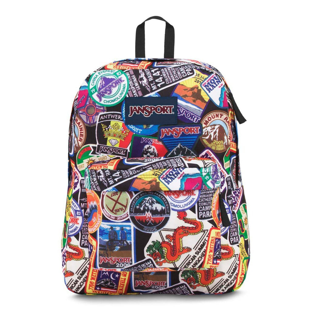 JanSport Superbreak Backpack Heritage Patches
