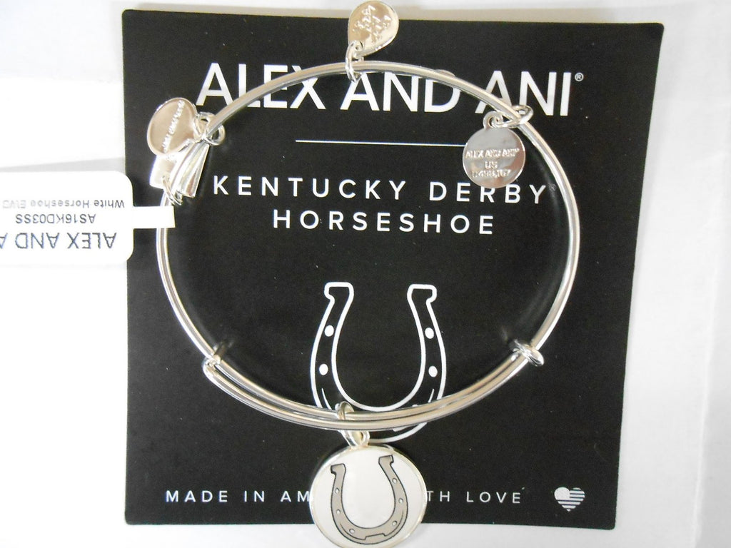 Alex and Ani Horseshoe Expandable Bangle Bracelet