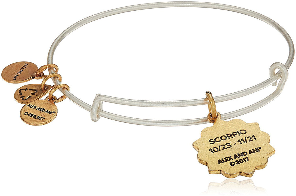 Alex and Ani Scorpio Two Tone Bangle Bracelet NWTBC