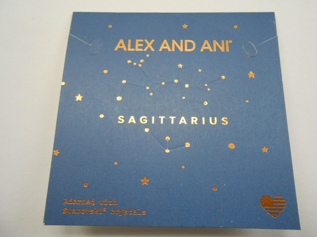 Alex and Ani Sagittarius Two Tone Bangle Bracelet NWTBC