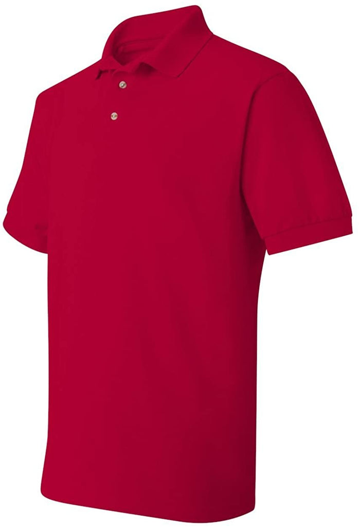 Hanes Men's EcoSmart Comfortsoft Blended Jersey Sport Polo Shirt