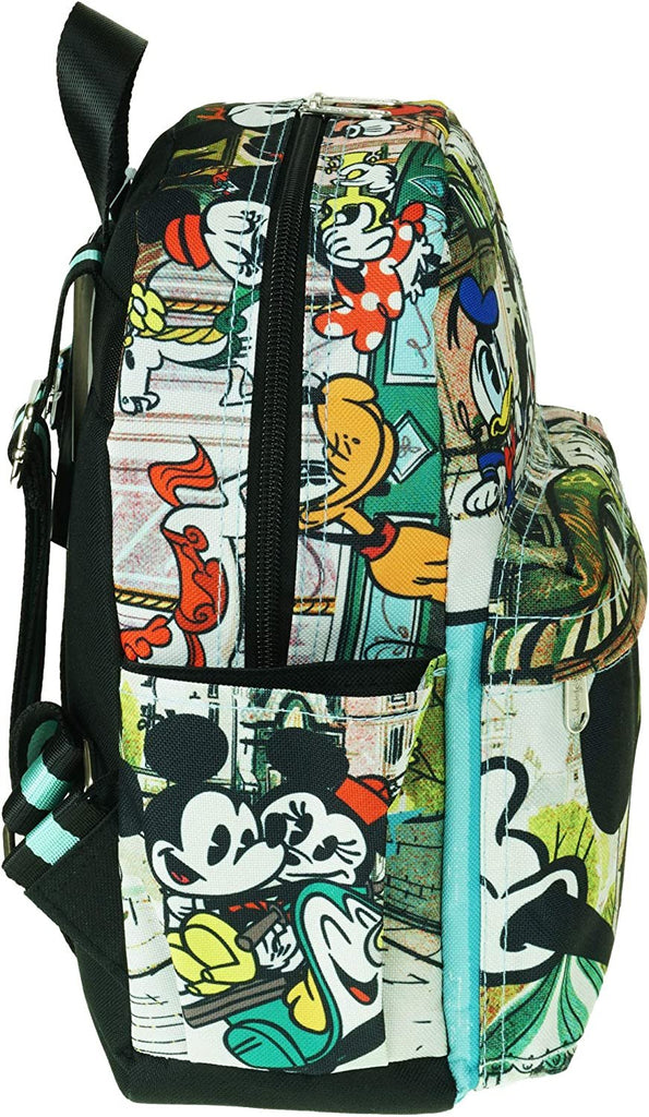 KBNL Mickey Mouse 12inch Deluxe All Over Print Daypack A21376 Medium