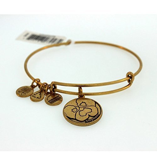 Alex and Ani Stepmom Charm Bangle Russian Gold, A13EB05RG