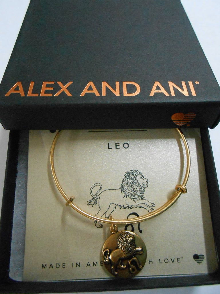 Alex and Ani Zodiac III Expandable Wire Bangle Bracelet