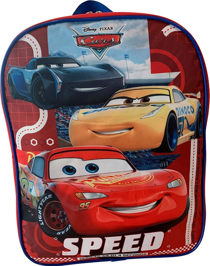 Cars Lighting McQueen 15" School Bag Backpack