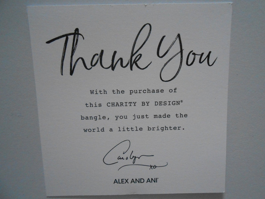 Alex and Ani Charity by Design, Apple EWB, Bangle Bracelet