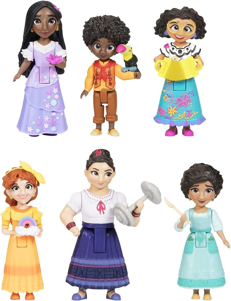 Disney Encanto Doll Figures, The Madrigal Family 6-Pack Set Each