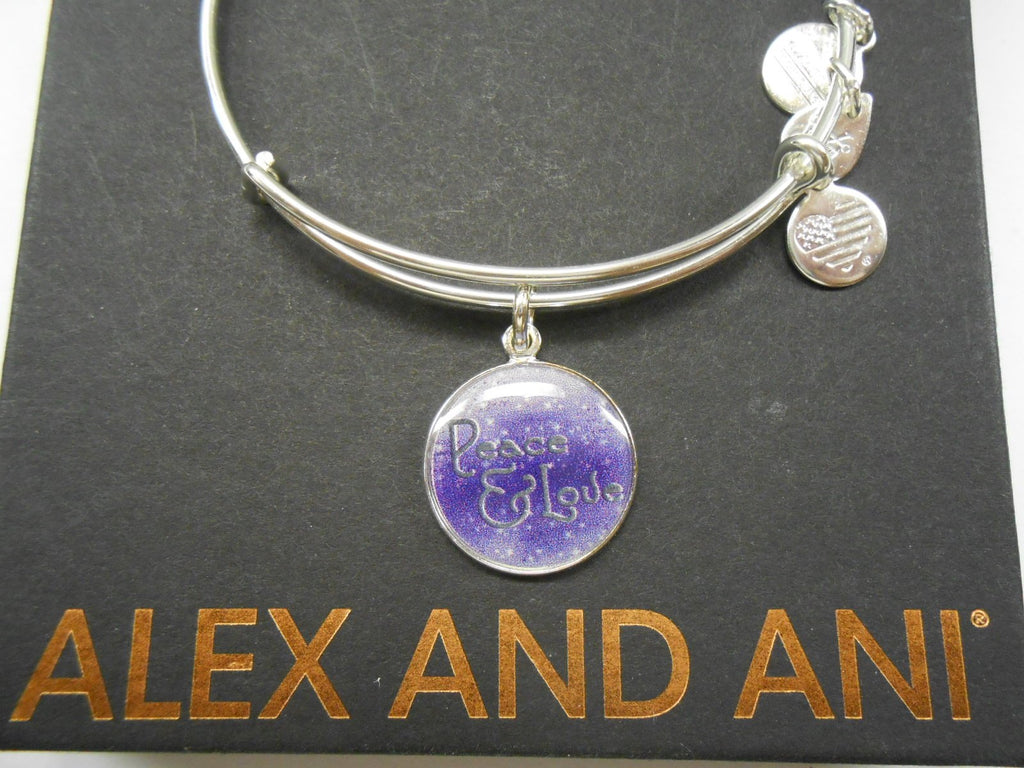 Alex and Ani Womens Art Infusion Peace and Love