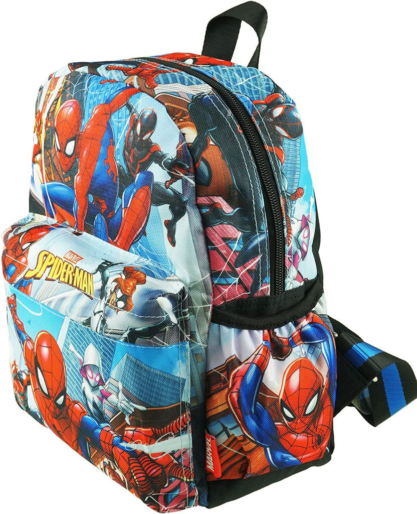 Spider-Man Deluxe Oversize Print 12" Backpack - A17729