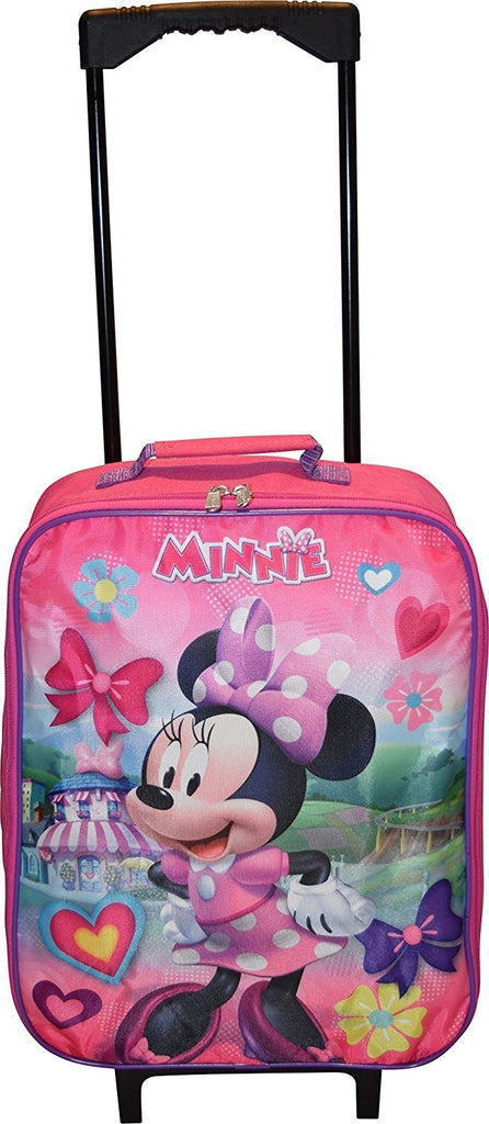 Disney Minnie Mouse 15" Collapsible Wheeled Pilot Case - Rolling Luggage