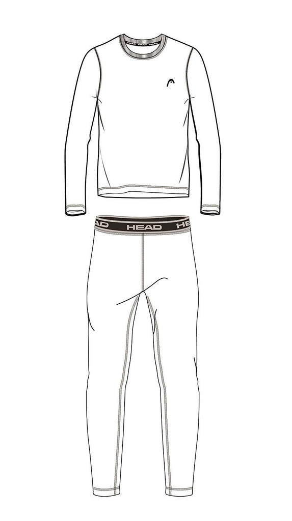 HEAD Boys' Performance Poly 2-Piece Long Underwear Set