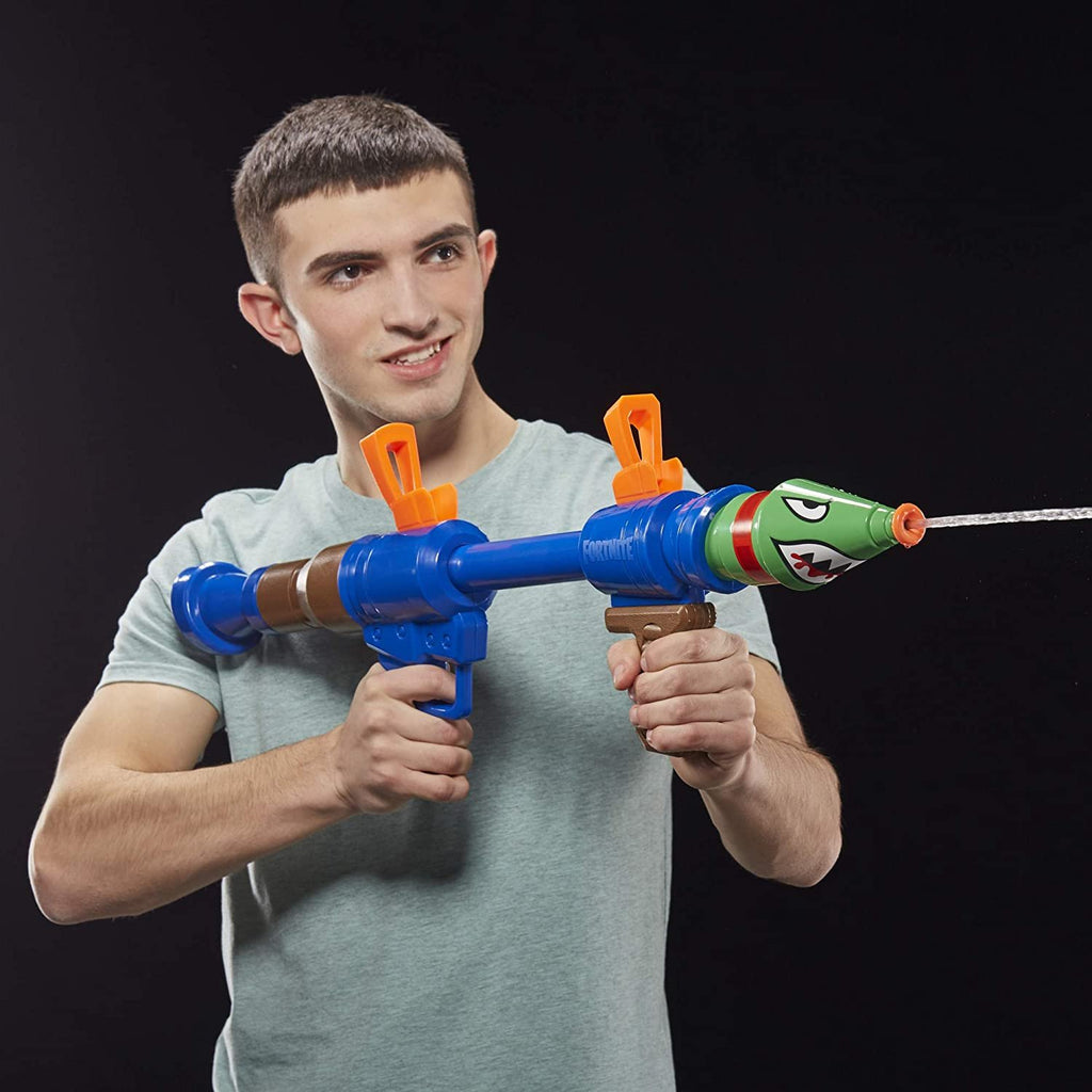 Fortnite RL Nerf Super Soaker Water Blaster Toy -- Extreme Soakage -- 6.7 Fluid Ounce Capacity -- for Kids, Teens, Adults