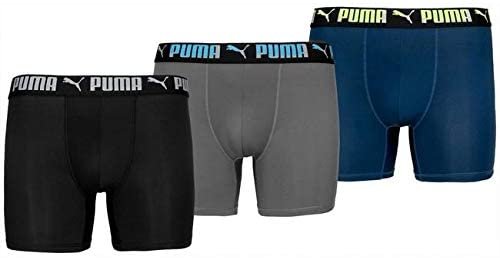 PUMA Men's 3 Pack Tech Boxer Brief