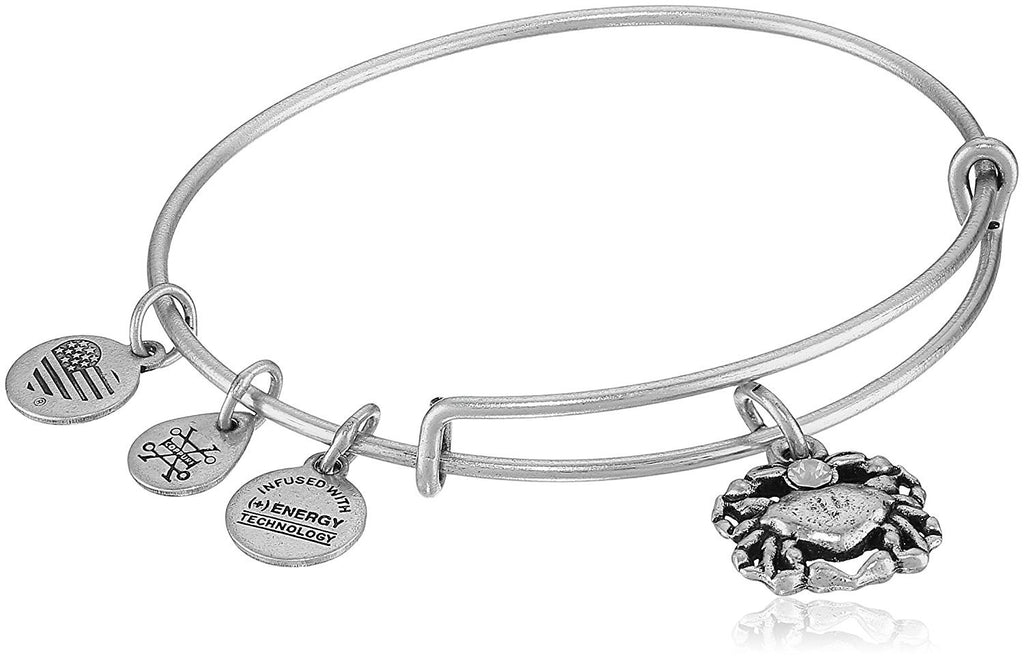 Alex and Ani Crab II Bangle Bracelet