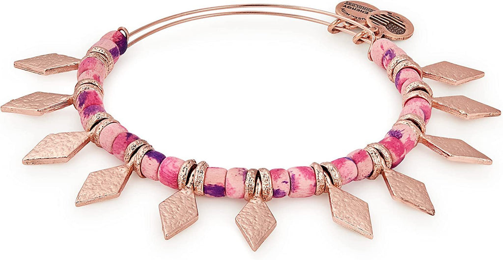 Alex and Ani Spearhead Coral Bangle