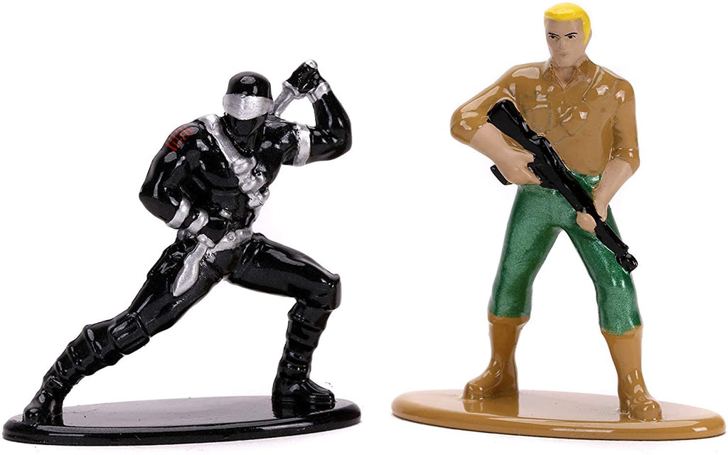 Jada Toys G.I. Joe 1.65" Die-cast Metal Collectible Figures 6-Pack, Toys for Kids and Adults