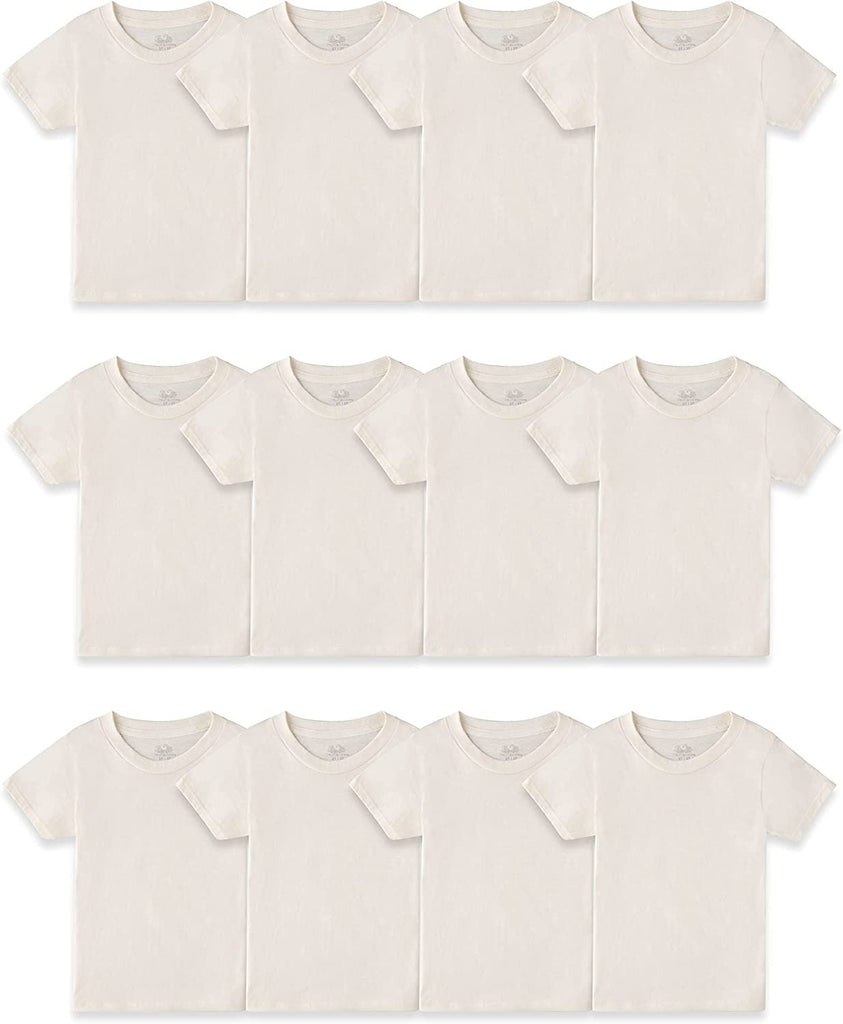 Fruit of the Loom Boys' Eversoft Cotton Undershirts, T Shirts & Tank Tops