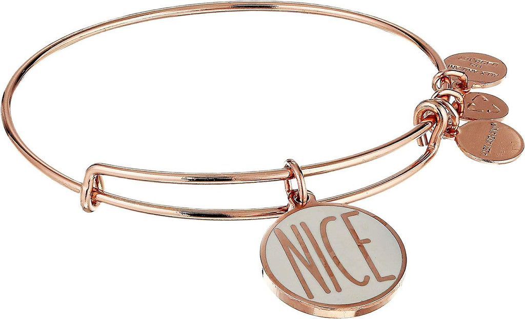 Alex and Ani Womens Words are Powerful - Naughty Or Nice Bangle