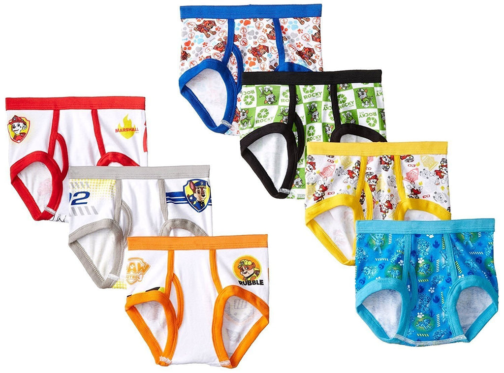 Paw Patrol Toddler Boys 7 Pack Underwear Briefs – sandstormusa