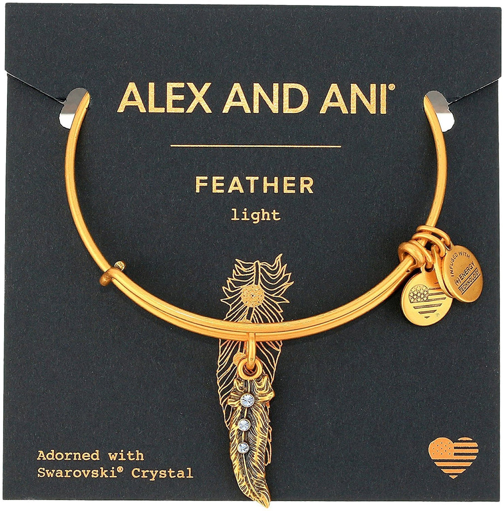 Alex and Ani Feather II Bangle Bracelet