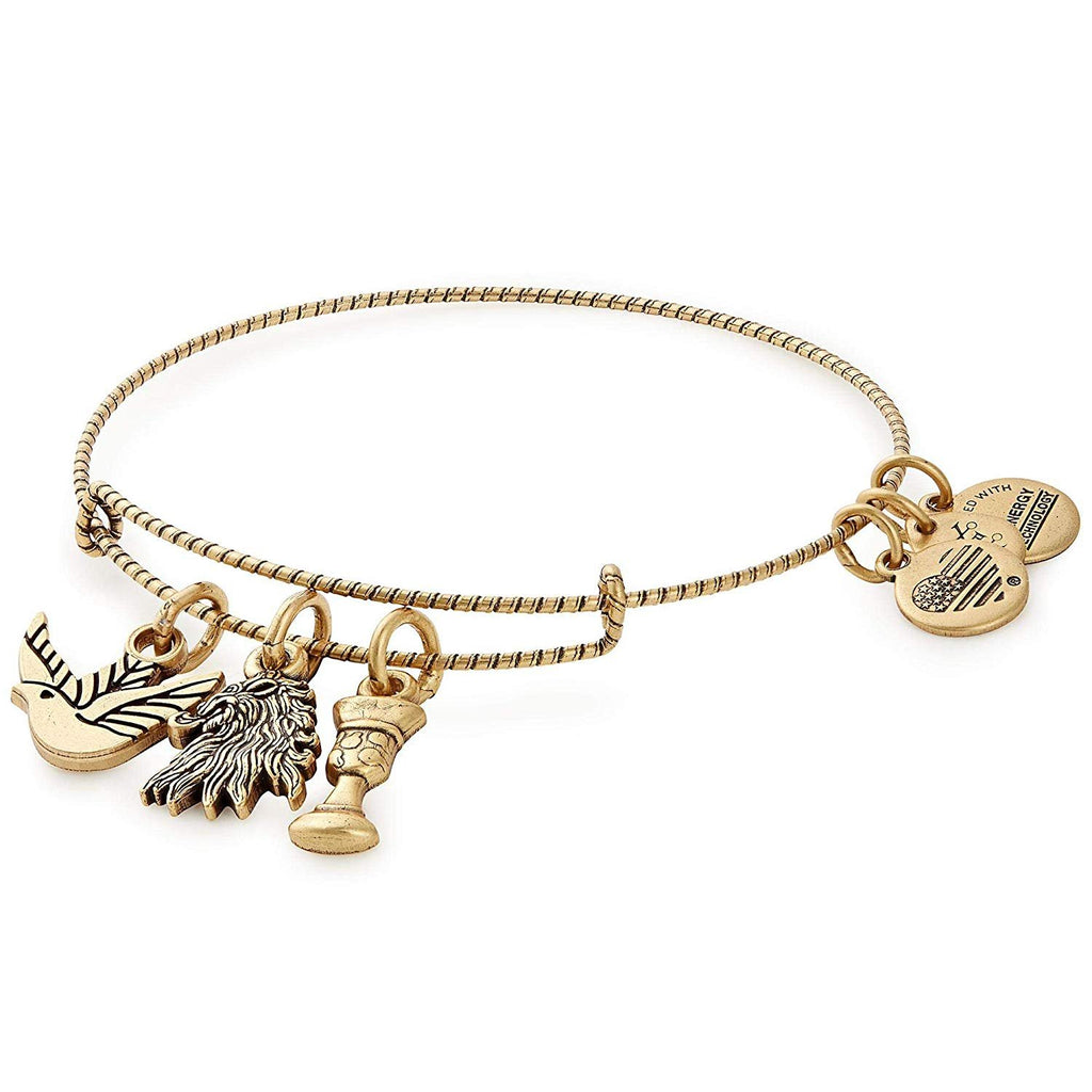 Alex and Ani GAME OF THRONES Cersei Lannister Charm Bangle Bracelet - Rafaelian Gold Finish