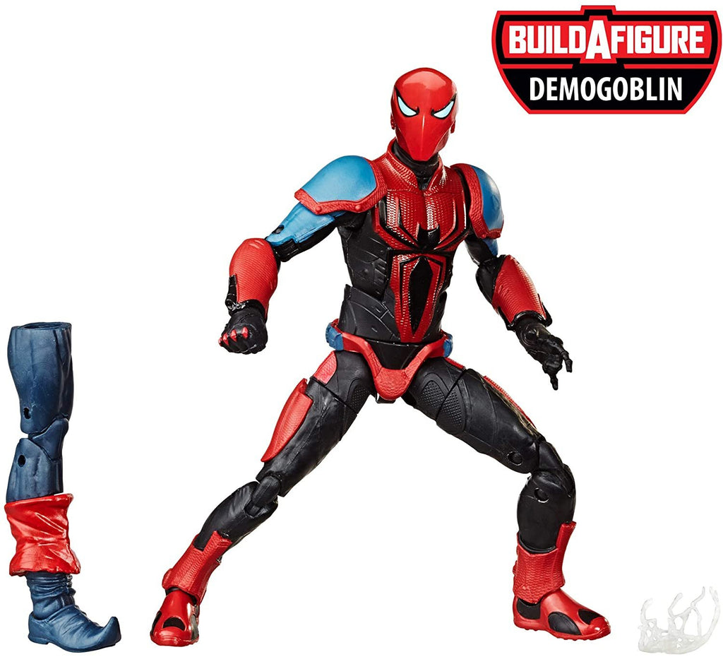 Spider-Man Hasbro Marvel Legends Series 6" Collectible Action Figure Spider-Armor Mk III Toy, with Build-A-Figurepiece & Accessory