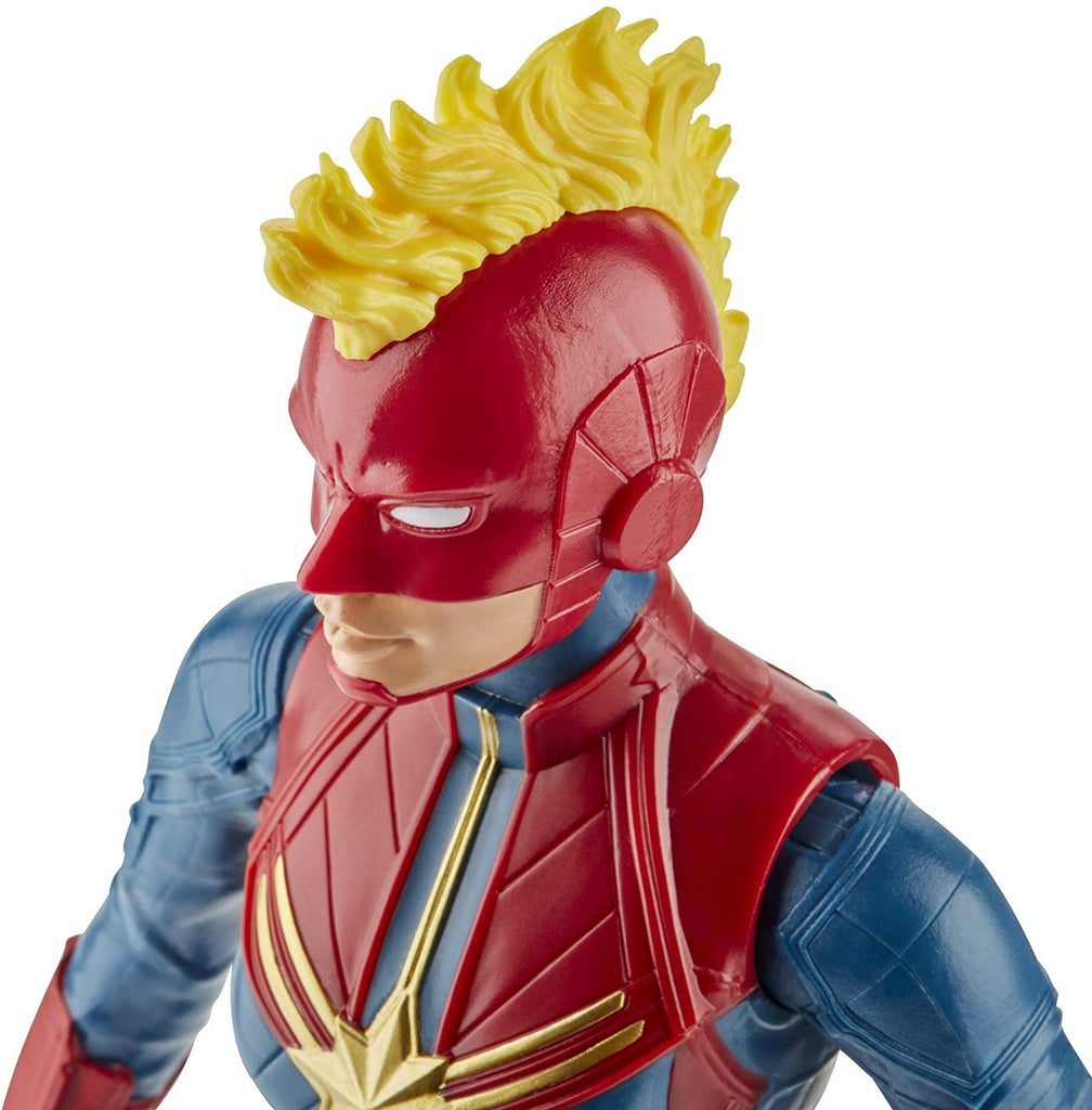 Avengers Marvel Titan Hero Series Blast Gear Captain Marvel Action Figure
