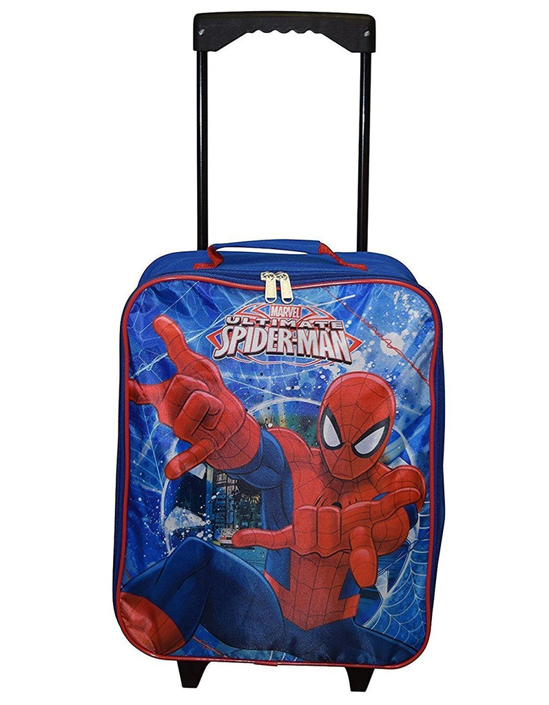Disney Nickelodeon Marvel Kids Rolling Backpack Luggage Pilot Case