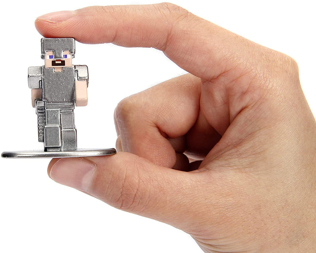 Jada Toys Minecraft 20-Pack Wave 1 Nano METALFIGS 1.65" Die - Cast Figures, Multicolor (30125)