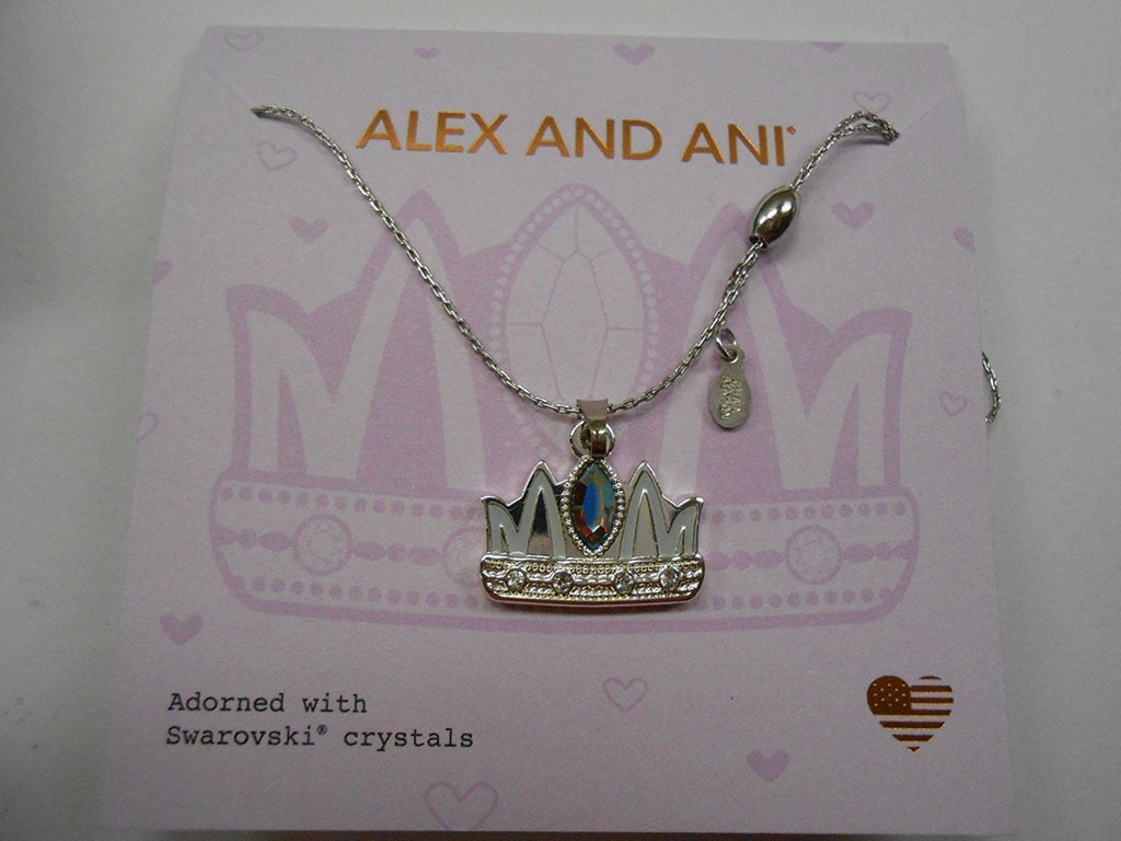 Alex and Ani Queen Mom Necklace 32" Expandable Shiny Rose Gold