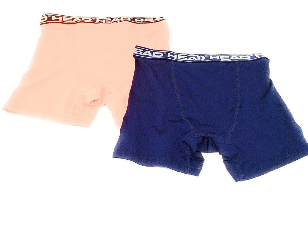HEAD Boys Performance Boxer Briefs 2-Pack S-XL Polyester/Spandex Underwear