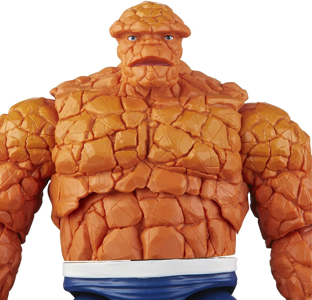 Hasbro Marvel Legends Series Retro Fantastic Four Marvel's Thing 6-inch Action Figure Toy, Includes 3 Accessory