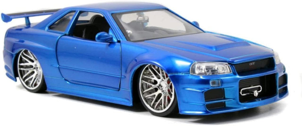 Jada Toys Fast Furious 1 24 Brian s 2002 Nissan Skyline GT R R34 a D sandstormusa
