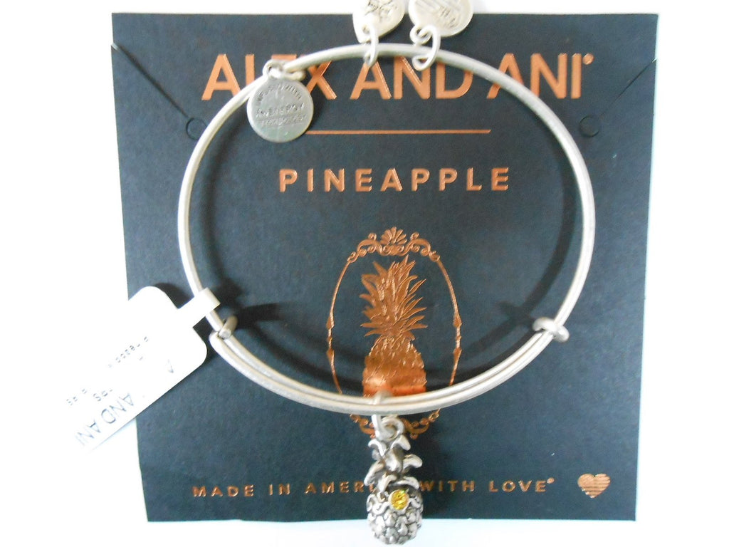 Alex and ANI Pineapple III Bangle Bracelet, Expandable
