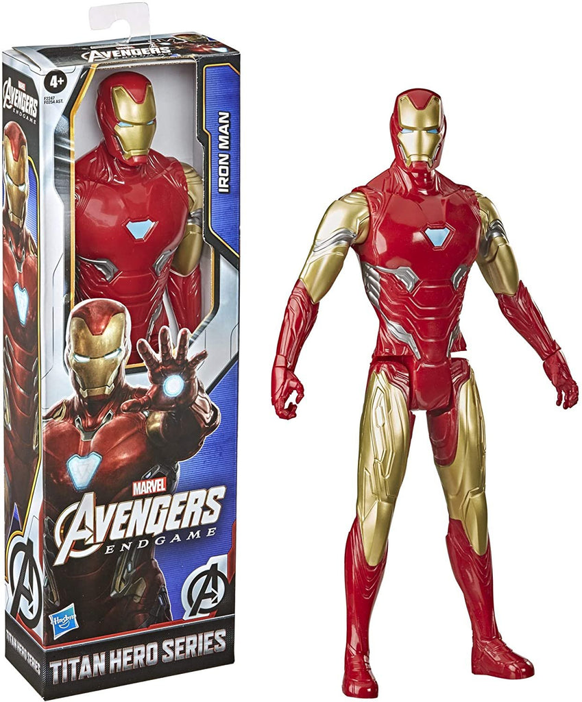 Marvel Avengers Titan Hero Series Collectible 12-Inch Iron Man Action Figure, Toy for Ages 4 and Up