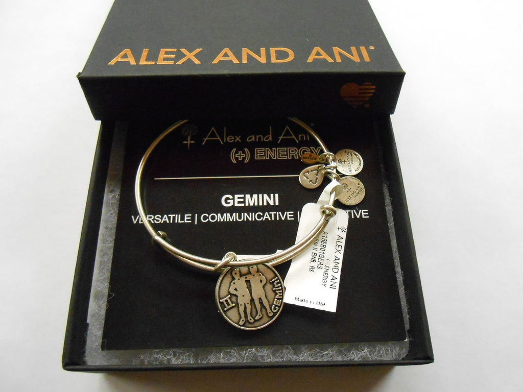 Alex and Ani Zodiac II Expandable Wire Bangle Bracelet