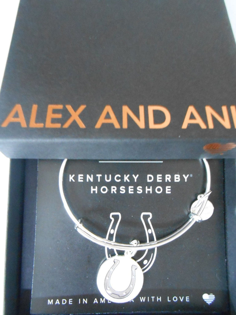 Alex and Ani Horseshoe Expandable Bangle Bracelet