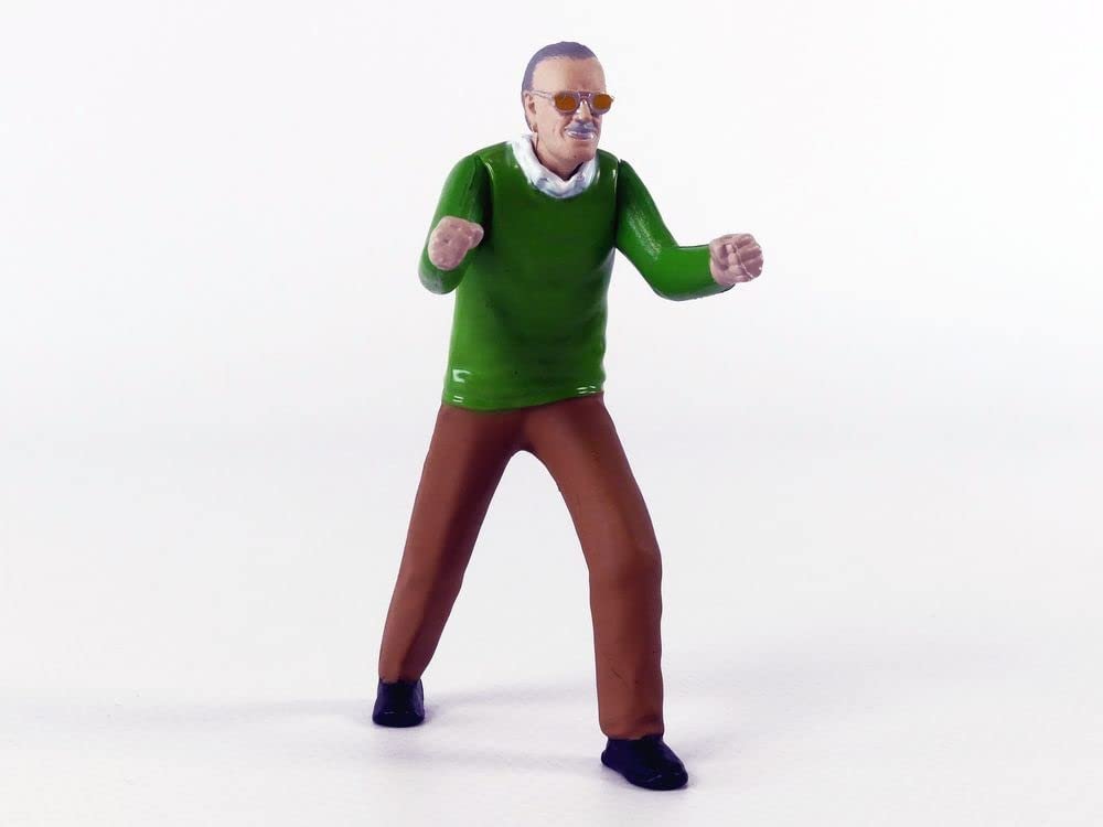 Jada Toys Stan Lee 1:24 1963 Lincoln Continental Die-cast Car & Figure, Toys for Kids and Adults